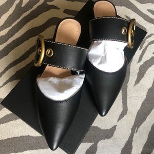 NEW COACH SLIP ON SHOES WITH BUCKLE